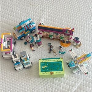 LEGO Assorted Friends pieces lot 41344 30403 -2lb